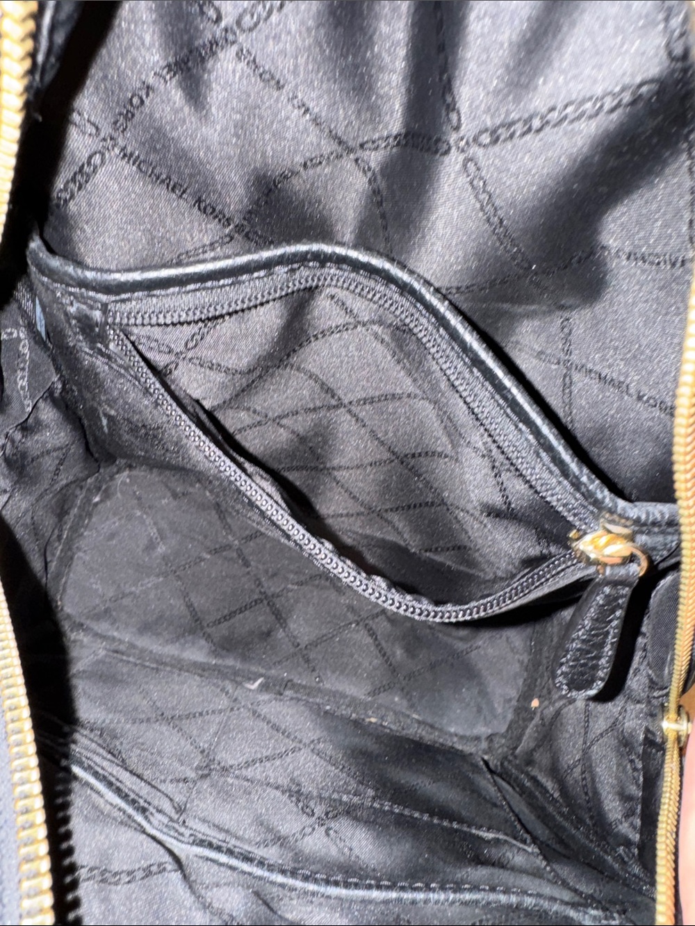 Michael Kors Bag Abbey Black Pebbled Leather Small Backpack - Picture 11 of 17